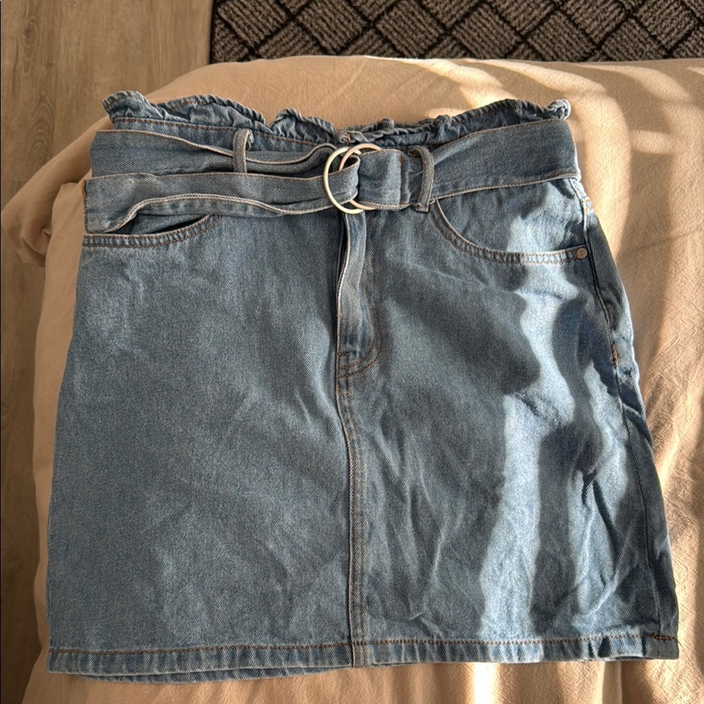H&M Blue denim Skirt Casual